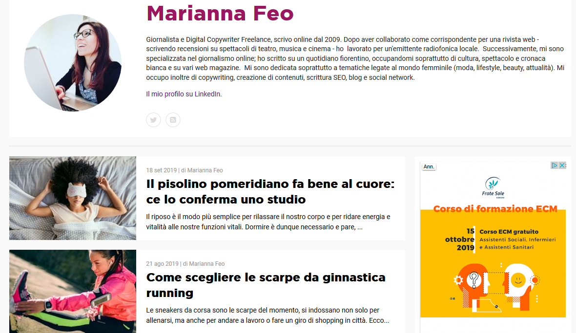 Marianna Feo Fox Life